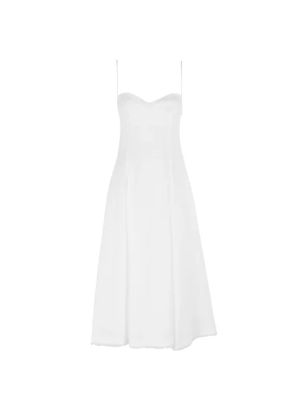 Sukienka midi Simkhai do kolan biała