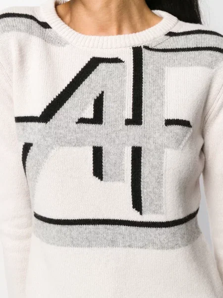 Pulover Alberta Ferretti alb