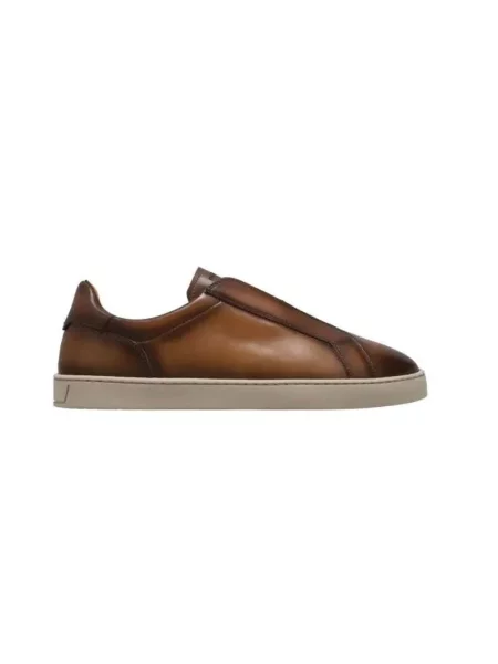 Sneakersy Magnanni brązowe