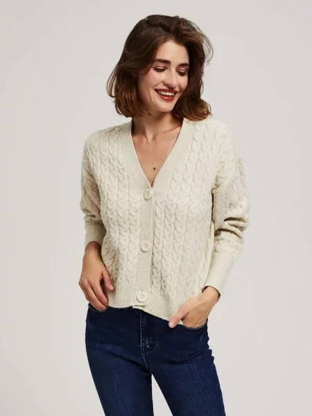 Kardigan Moodo niebieski