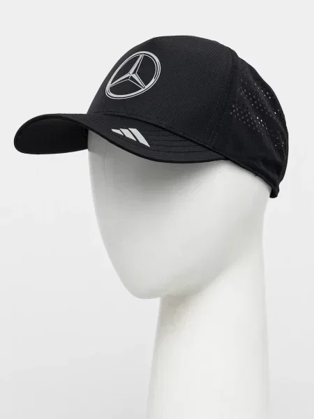 Kapa s šiltom adidas x Mercedes črna