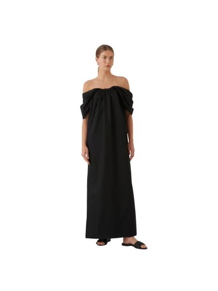 Sukienka maxi Lebrand czarna