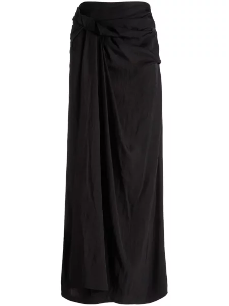 Fustă Bally cu volane negru