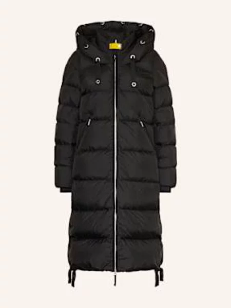Długi płaszcz Parajumpers czarny