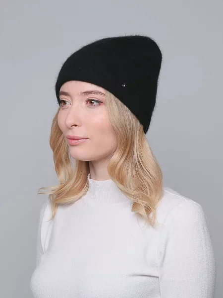 LuckyLOOK Шапка Комбінований верх чорний