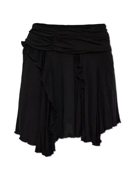 Fusta mini Marant Etoile cu volane negru