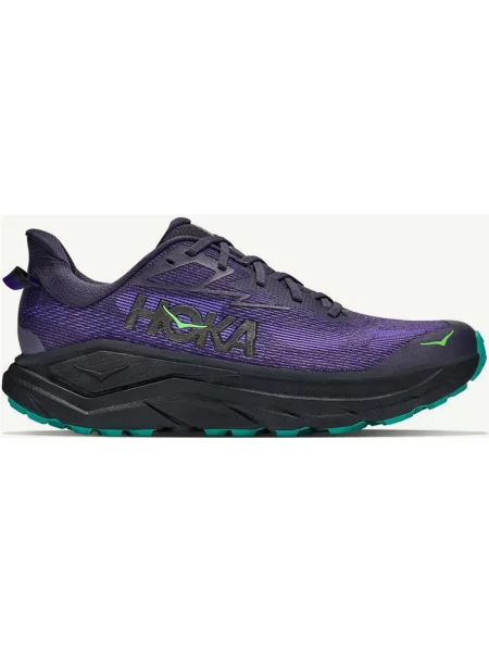 Buty do biegania HOKA Challenger 8 fioletowy zielony czarny