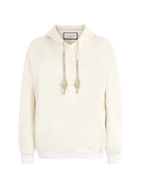 Hanorac cu glugă Philipp Plein cu broderie cu cordon