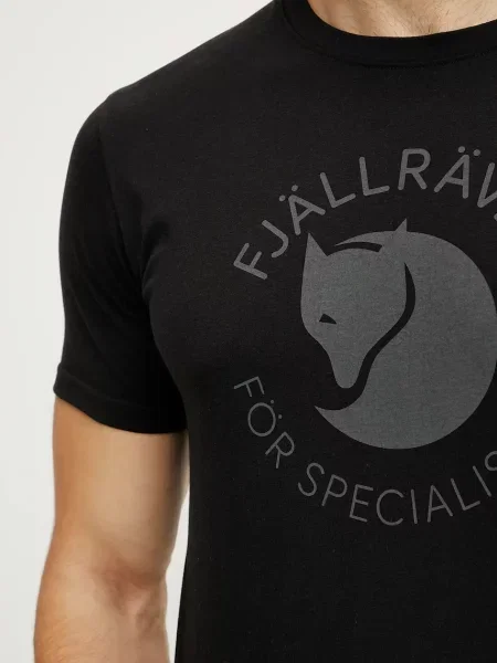 Fjallraven sportos póló Fjällräven Fox fekete