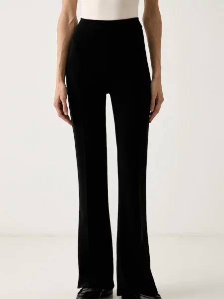 Joseph Ribkoff pantaloni evazați bell-bottom pentru femei negru