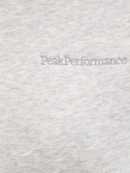 Hanorac Peak Performance cu broderie gri