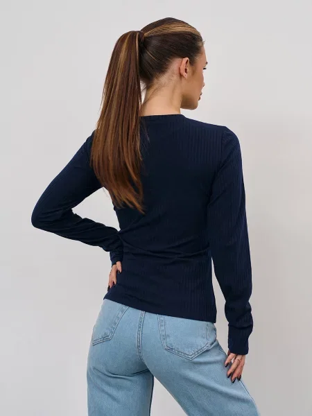 Лонгслив Issa Plus синий