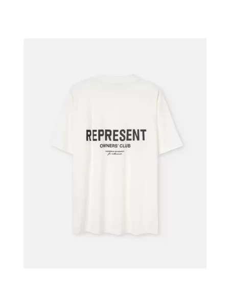 T-shirt REPRESENT Represent Owners Club T-Shirt Flat White S biała