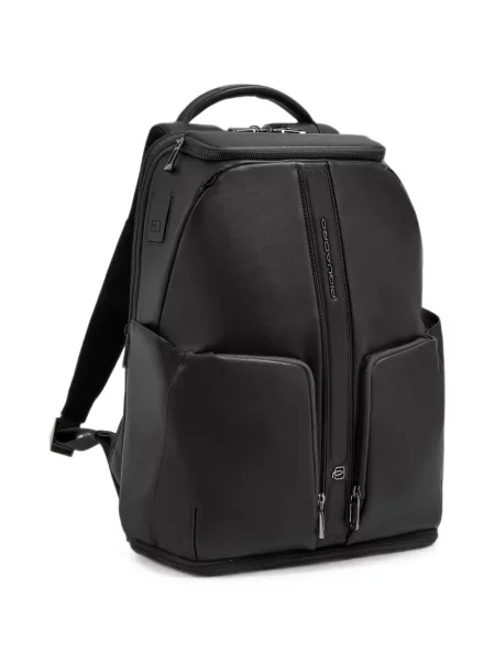 Rucsac Piquadro din piele negru
