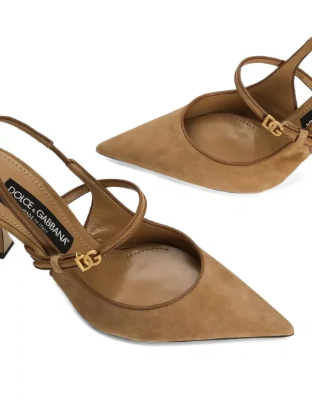 Pantofi cu toc Dolce & Gabbana slingback
