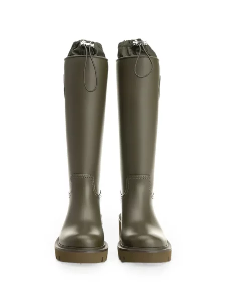 Gumene čizme Moncler zelena