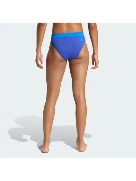 DÓŁ OD BIKINI OPTIMÉ AQUA MID-WAIST niebieski