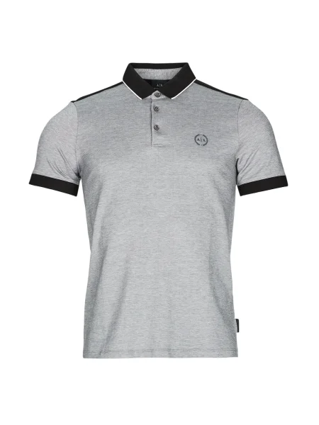 Póló Armani Exchange szürke