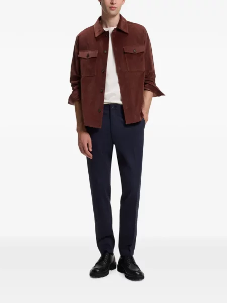 Sacou Boss stretch maro