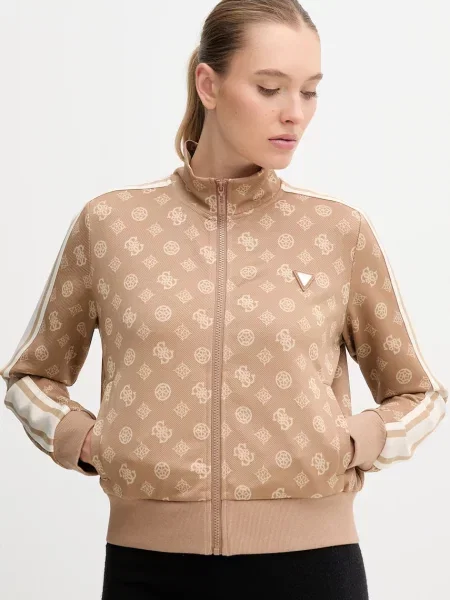 Суитчър Guess с принт бежово