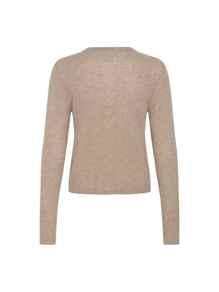 Dzianinowy sweter Kaffe beżowy