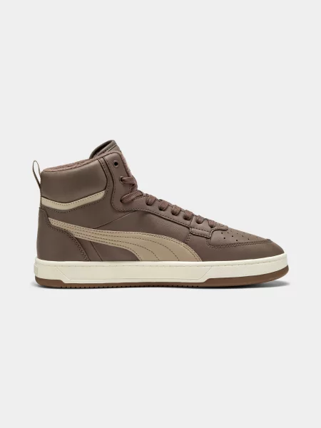 Кеди високі PUMA Caven Mid Wtr комбінований верх коричневий