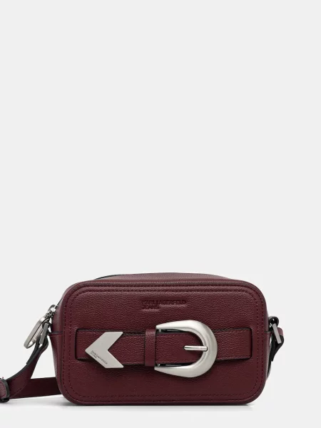 Karl Lagerfeld Jeans torebka bordowy czerwona