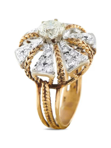 Aur roz diamant inel Lb Exclusive roz