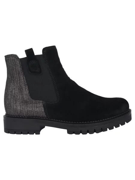 Buty do kostki Gabor zamszowe czarne