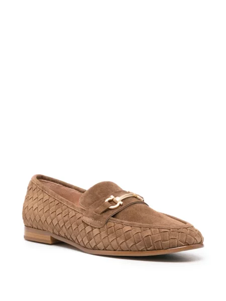 Pantofi loafer Adrianna Feretti maro