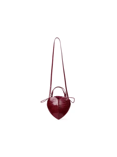 Rotate torebka crossbody skórzana czerwona