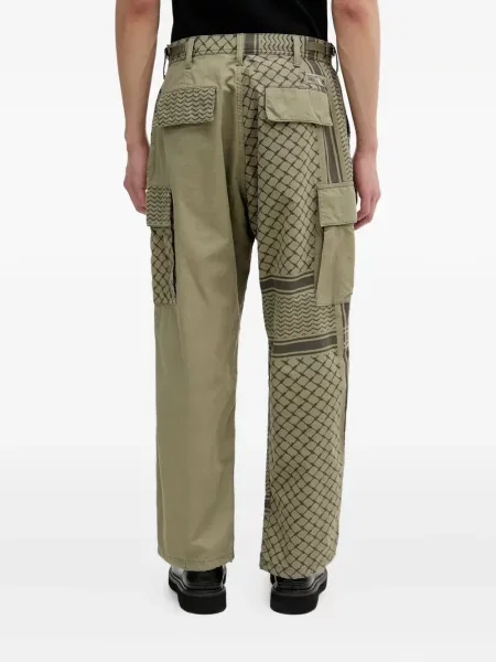 Pantaloni cargo Neighborhood verde