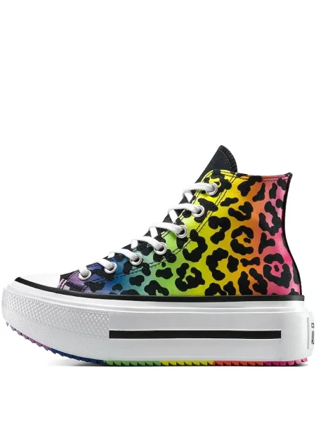 Sneakerși Converse Chuck 70 cu broderie cu platformă alergare alb