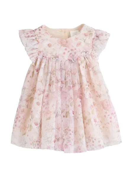 Next Rochie / roz / roz pastel verde
