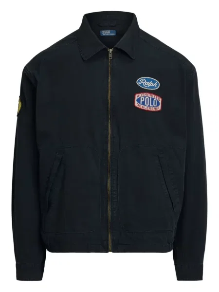 Tricou polo Polo Ralph Lauren cu imagine cu dungi din țesătură twill albastru