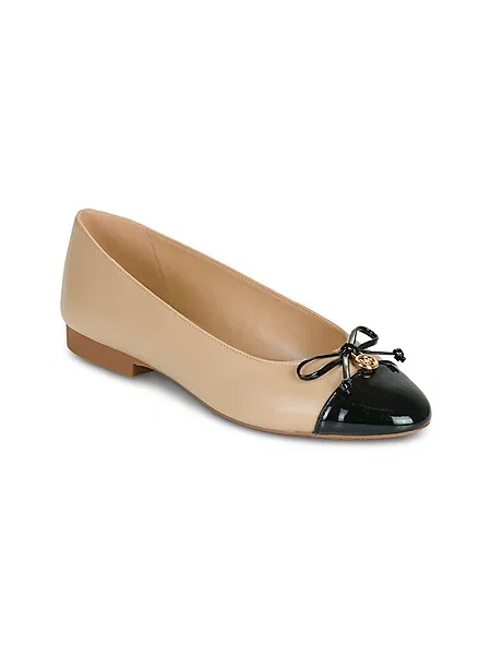 MICHAEL Michael Kors usnjene balerinke Piper Flex Ballet bež