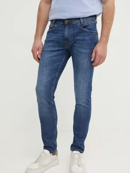 Дънки Pepe Jeans TAPERED JEANS синьо