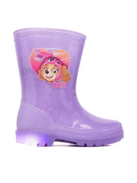 Gumáky Paw Patrol fialová