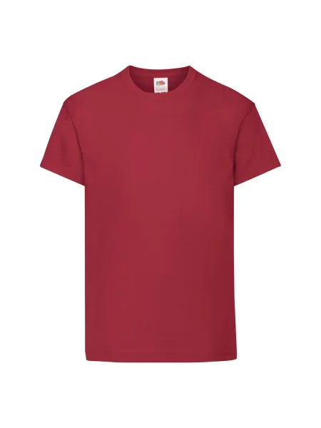 Tricou copii Fruit Of The Loom roșu