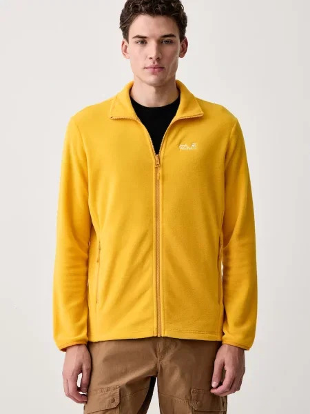 Jack Wolfskin hanorac cu pentru bărbați Taunus galben
