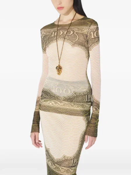 Top Jean Paul Gaultier cu imagine lung
