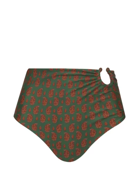 Bikini Johanna Ortiz cu imagine cu model paisley verde
