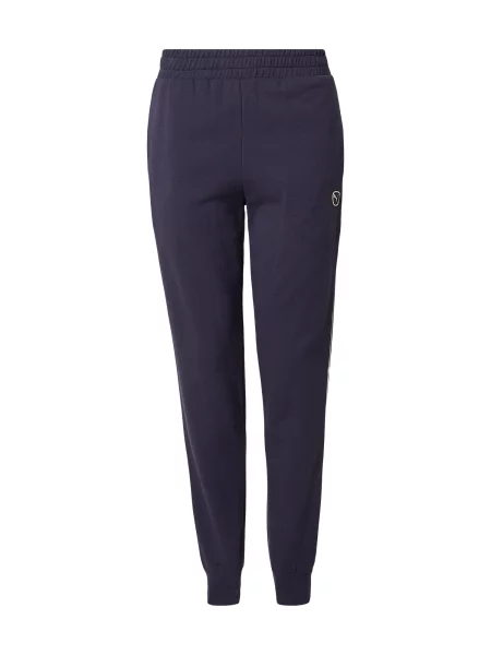 PUMA Pantaloni ESS ELEVATED ecru / bleumarin
