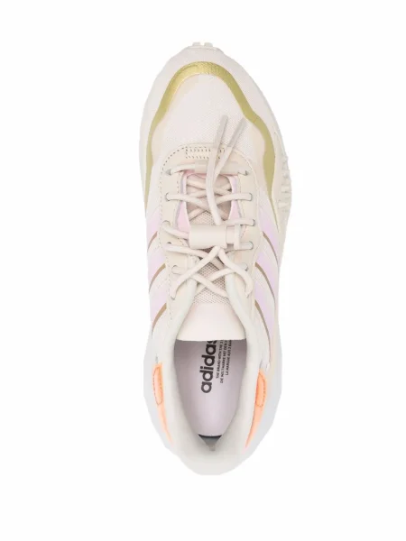 Sneakerși Adidas cu șireturi din dantelă