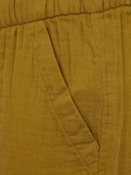 Pantaloni copii Gap maro