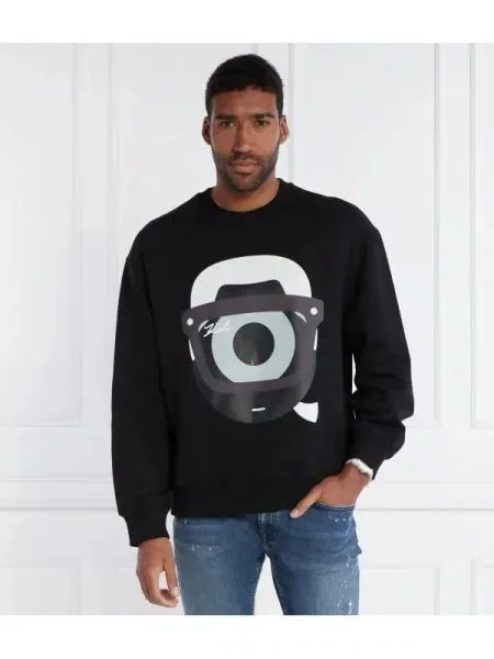 Karl Lagerfeld Hanorac Karl Lagerfeld x Darcel Disappoints negru