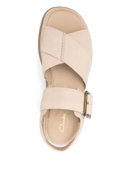 Сандали Clarks на платформе с катарама
