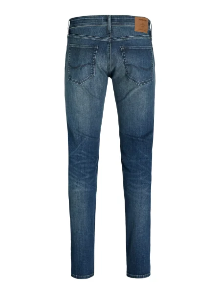 JACK & JONES Džínsy JJIGlenn JJOriginal námornícka modrá