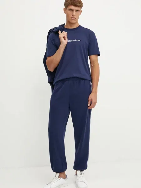 Kratka majica adidas Originals mornarsko modra