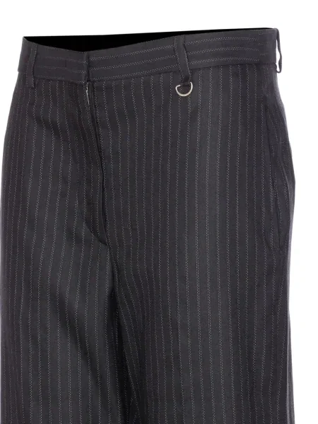 Pantaloni Isabel Marant cu dungi negru